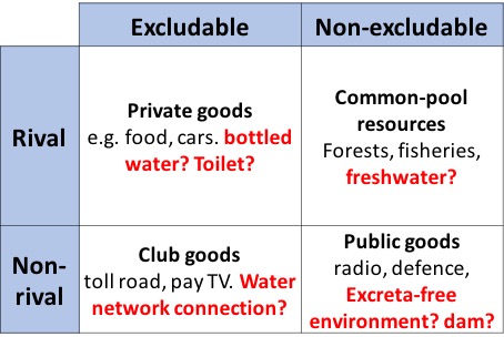 Sanitation As A Public Good And Private Asset Washeconomics Com